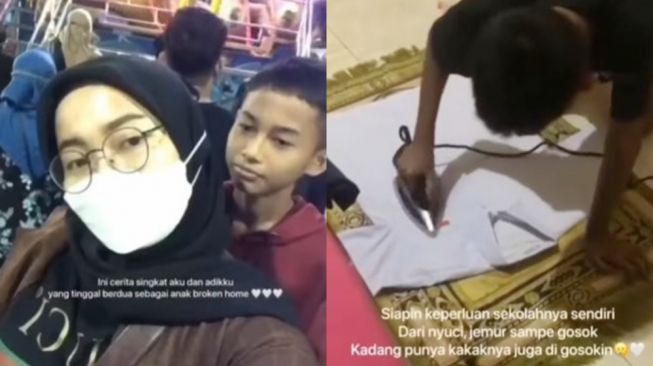 Wanita Ini Bangga Adik Tumbuh Baik Meski Broken Home, Reaksinya Diberi Hp Baru Bikin Terenyuh