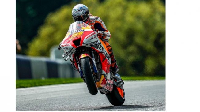 Pol Espargaro saat tampil di MotoGP Austria 2022 (Instagram)