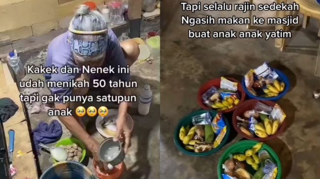 Viral, Kisah Suami Istri Hobi Bersedekah kepada Anak Yatim di Tengah Hidup Serba Kekurangan