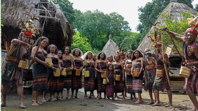 Kampung Adat Matalafang. (Istimewa)