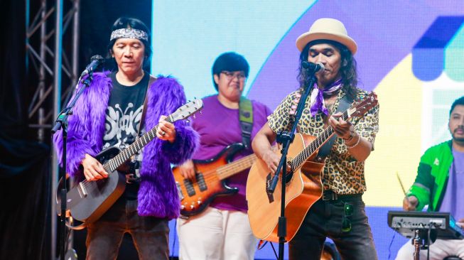 Kakak Slank Antusias Duet dengan Dewa 19 di Panggung Amazing 20 GTV: Ini Konser Bersejarah