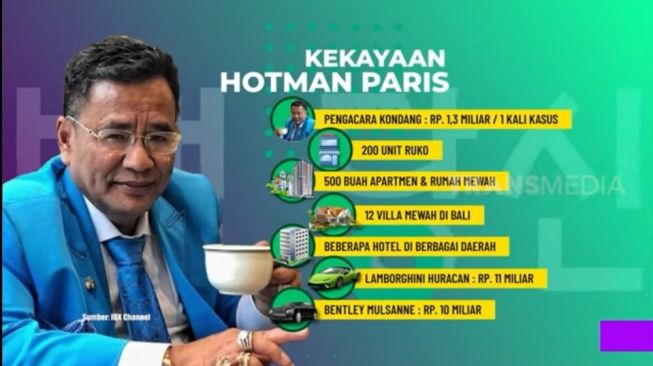 kekayaan Hotman Paris [YouTube: Trans 7]