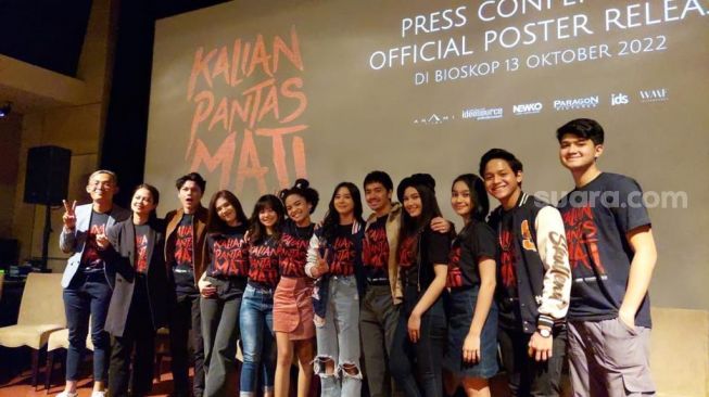 Jumpa pers film Kalian Pantas Mati [Suara.com/Yuliani]