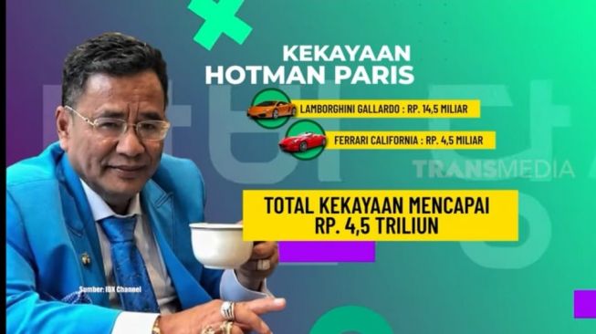 kekayaan Hotman Paris [YouTube: Trans 7]