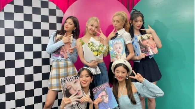 Jadi Senior Baik Hati, Nayeon TWICE Bagi-bagi Hadiah untuk NMIXX dan ITZY