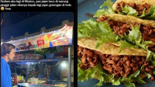 Curhat Saudaranya Beli Taco di Meksiko, Warganet Heran Lihat Lapak Penjual: Vibesnya Kayak Jajan Gorengan