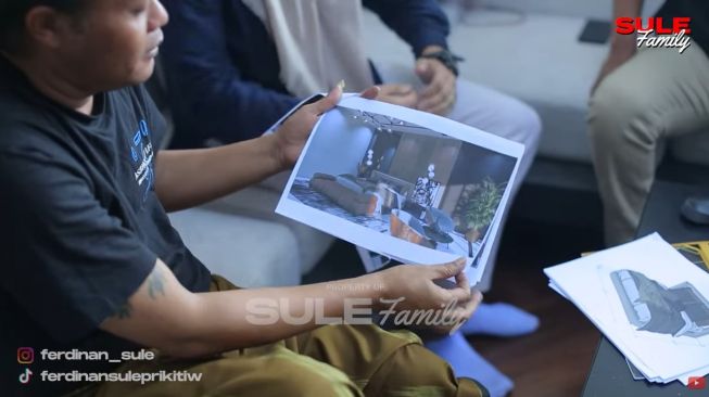 Potret rumah Sule setelah renovasi (YouTube/Sule Family)