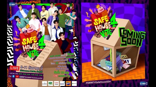 Tebak-tebakan Selesai! GMMTV Umumkan Anggota Safe House Season 4