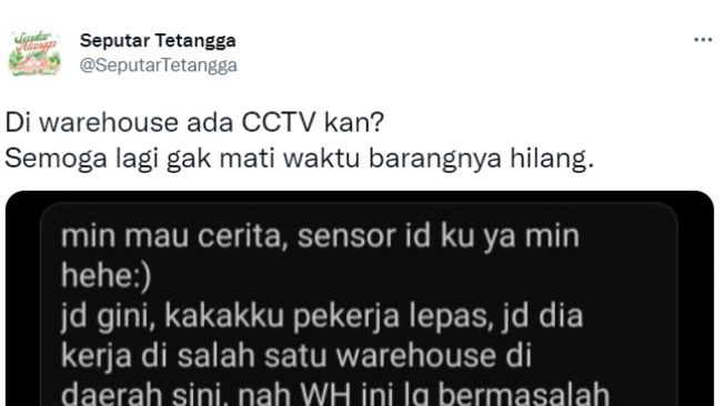 Curhat Warehouse Tempat Kakak Bekerja Bermasalah, Pekerja Dituduh Korup Sampai Harus Ganti Rugi