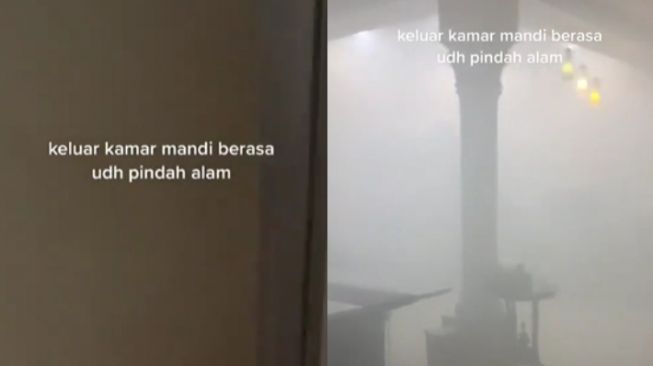 Ayah Hobi Fogging, si Anak Keluar Kamar Berasa Pindah Alam