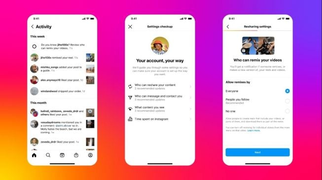 Aturan baru Instagram, konten sensitif bagi pengguna di bawah umur. [Facebook]