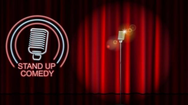 Apa Itu Open Mic - Ilustrasi Stand Up Comedy (Shutterstock)