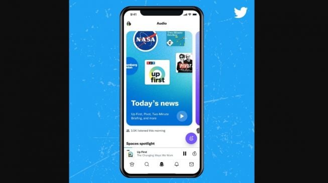 Fitur baru Twitter, podcast. [Twitter]