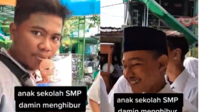 Beri Hiburan Gratis Pelanggan, Penjual Jajanan Ini Bisa Tirukan Lagu TikTok