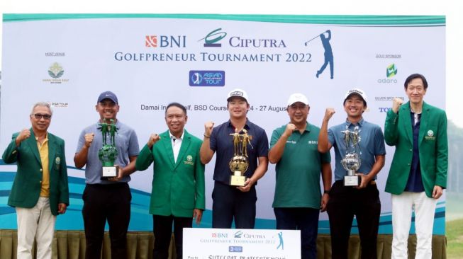 Memukau, Suteepat Praateeptienchai Memenangkan BNI-Ciputra Golfpreneur