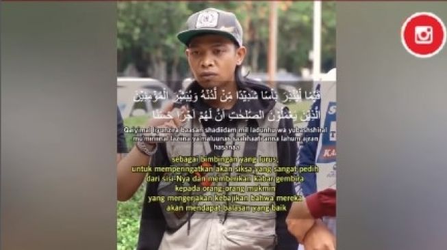 Video Viral Pedagang Asongan Selesaikan Tantangan Sambung Ayat Alquran dengan Merdu, Bikin Warganet Teteskan Air Mata