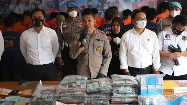 Polisi Ungkap 27 Kasus Peredaran Narkoba di Banten Selama Sepekan