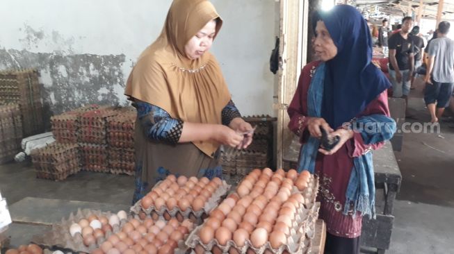 Harga Telur Naik Rp32.000 Per Kilogram, Pedagang di Sumsel Mengeluh: Pembeli Sepi