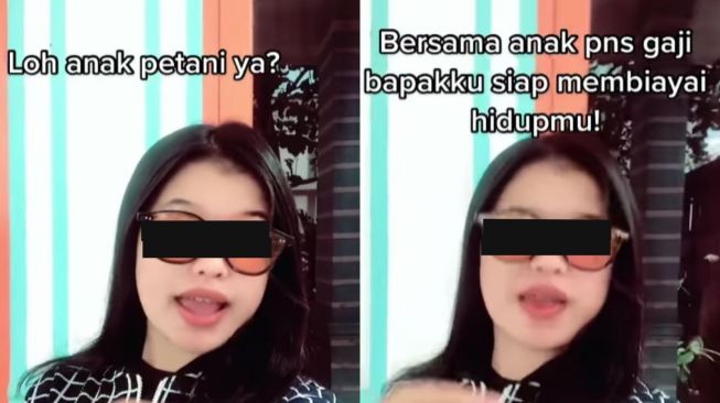 Heboh Video Wanita Ngaku Putri PNS Diduga Hina Anak Petani: Gaji Bapakku Siap Membiayai Hidupmu