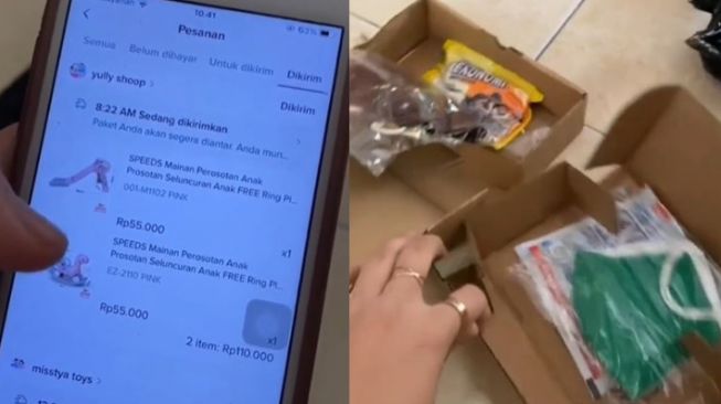 Beli Perosotan Anak, Warganet Ini Malah Dapat Paket Isi Sabun Cuci