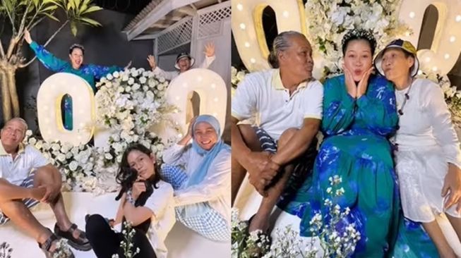 Momen Okky Lukman Syukuran Ultah Bareng Tukang Becak (Instagram/@okidatanglagi)