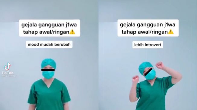 Ramai Video Diduga Tenaga Medis Buat Konten Gejala Gangguan Jiwa Ringan, Tuai Kontroversi: Dapat Jurnalnya dari Mana?