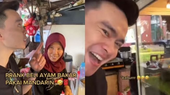 Iseng Beli Ayam Bakar Pakai Bahasa Mandarin, Pria Ini Malah Kena Mental Gegara Salah Target