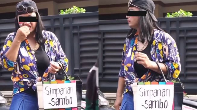 Kelewat Kreatif! 'Simpanan Sambo' Muncul ke Publik Ikut Karnaval, Sosoknya Mencuri Perhatian