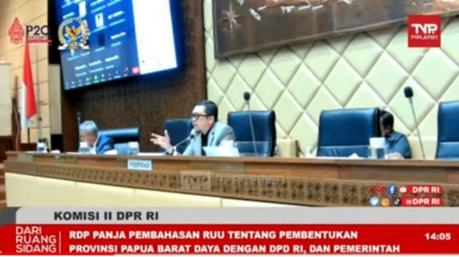 Soal RUU Pembentukan Papua Barat Daya, DPR Targetkan Bawa ke Paripurna Pekan Depan