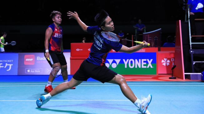 Hasil Japan Open 2022: Apriyani/Fadia Dijegal Ranking 1 Dunia