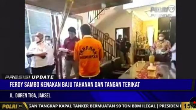 Sudah Tenteng Senjata, Bharada E Sempat Berbincang dengan Ferdy Sambo di Ruangan Tengah Rumdin