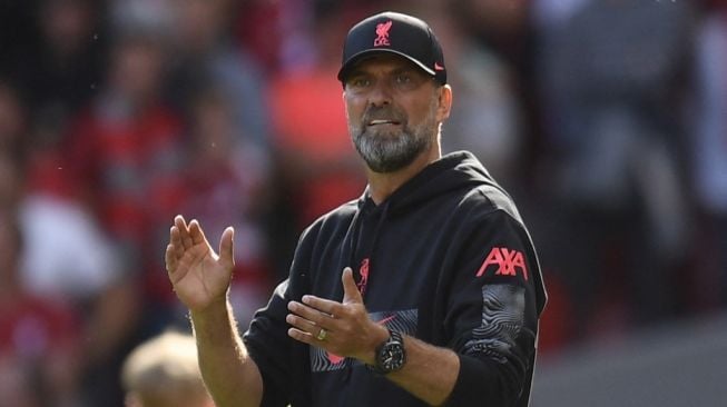 Manajer Liverpool, Jurgen Klopp. [OLI SCARFF / AFP]