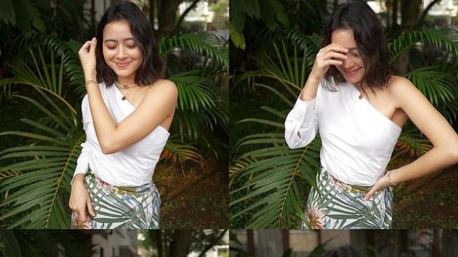 Potret Laura Theux Berbaju Putih (Instagram/@laura_theux)