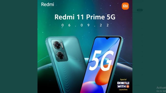 Xiaomi Pastikan Redmi 11 Prime 5G Dirilis 6 September
