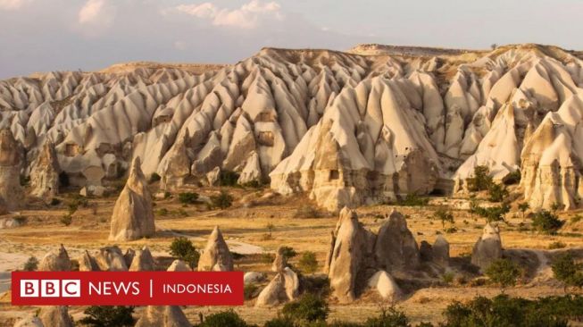 Kota Tersembunyi di Bawah Perbukitan Cappadocia yang Dihuni 20.000 Orang