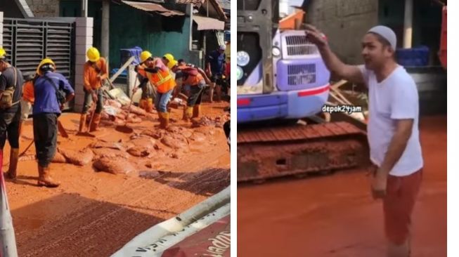 Viral Jalan di Depok Berlumpur, Pasha Ungu Ngamuk Hingga Marahi Kontraktor, Ini Tanggapan PLN