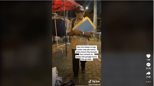 Kakek butuh bantuan biaya operasi. [TikTok] 