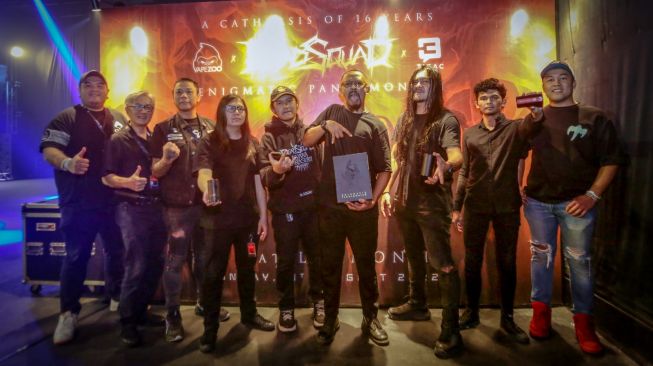 Bukan Lagu, Deadsquad Perkenalkan Enigmatic Pandemonium di Tengah Konser