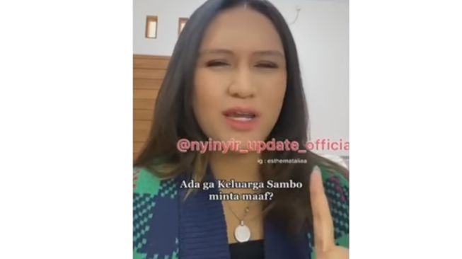 Viral Wanita Ini Beri Sindiran Pedas ke Ferdy Sambo, Singgung Permintaan Maaf ke Keluarga Brigadir J