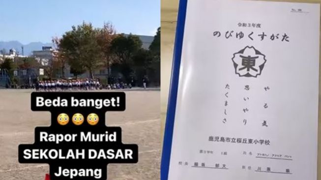 Beda Banget, Begini Penampakan Rapor Murid SD di Jepang Tanpa Ada Penilaian Angka