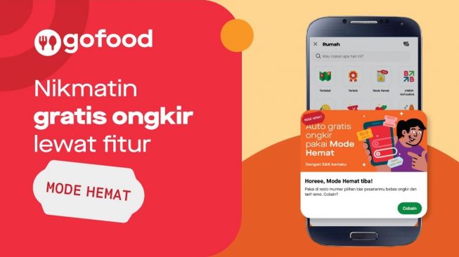 GoFood Luncurkan Fitur Mode Hemat di Bandung, Pesan Makan Gratis Ongkos Kirim