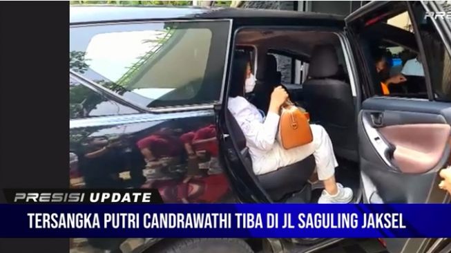 Koleksi Tas Mewah Putri Candrawathi (YouTube/POLRI TV RADIO)