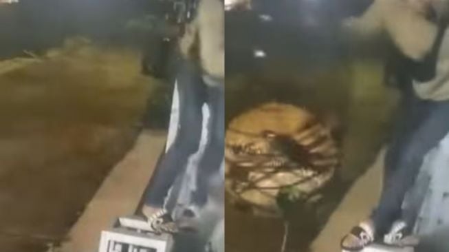 Pencuri Burung Tertangkap CCTV, Warganet Salfok Gegara Wajahnya Disebut Mirip Artis Terkenal