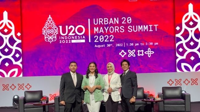 Abang None Jakarta Selatan Usung Program Resilient South di Urban 20 Mayors Summit 2022