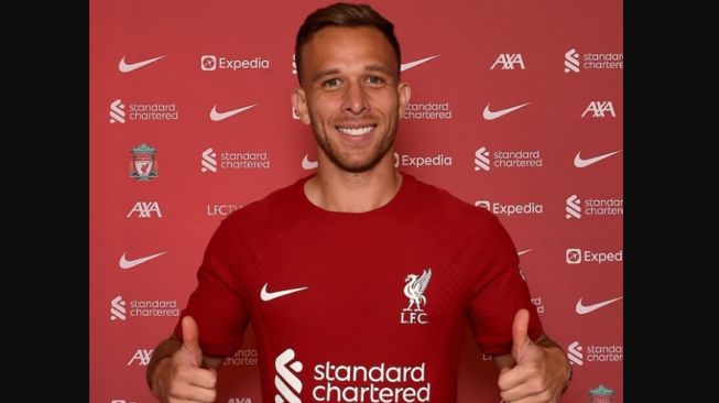 Gelandang tengah Liverpool, Arthur Melo. [doc. LFC]