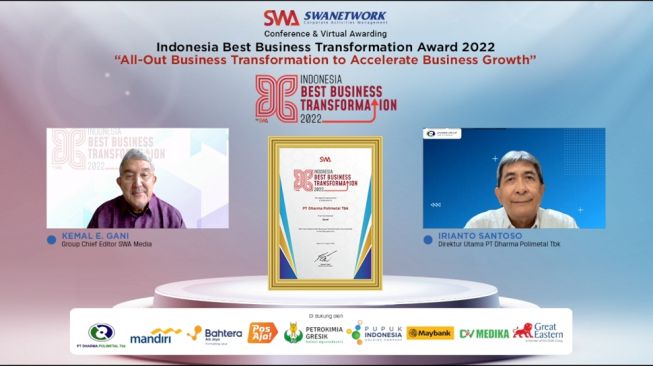 Rahasia Jawara Indonesia Best Business Transformation Award 2022 Melakukan Transformasi Bisnis