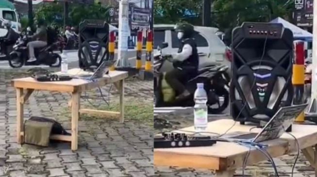 Aksi Musisi di Jogja Ini Viral, Ngamen Bawa Peralatan Canggih