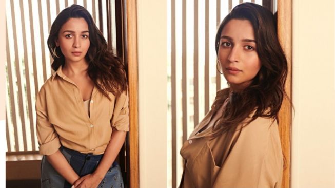 Alia Bhatt Nyanyikan Kesariya dalam Bahasa Telugu di Pra-rilis 'Brahmastra'