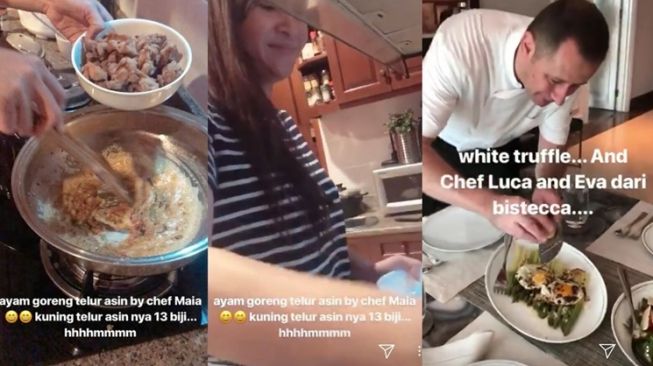 Seleb Undang Chef Pribadi ke Rumah (instagram/@maiaestiantyreal)