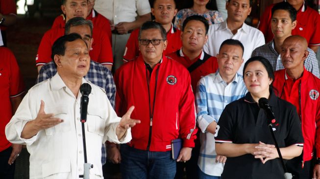 Survei SMRC: Prabowo Subianto Diprediksi Menang Satu Putaran Jika Lawannya Puan dan Airlangga